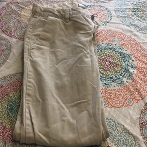D.C. Tan dress pants 28w 30L